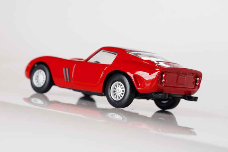 Illustration for article titled Kyosho Ferrari 10 1/64 #3 - Project Prancing Horse #4 - 1962 Ferrari GTO